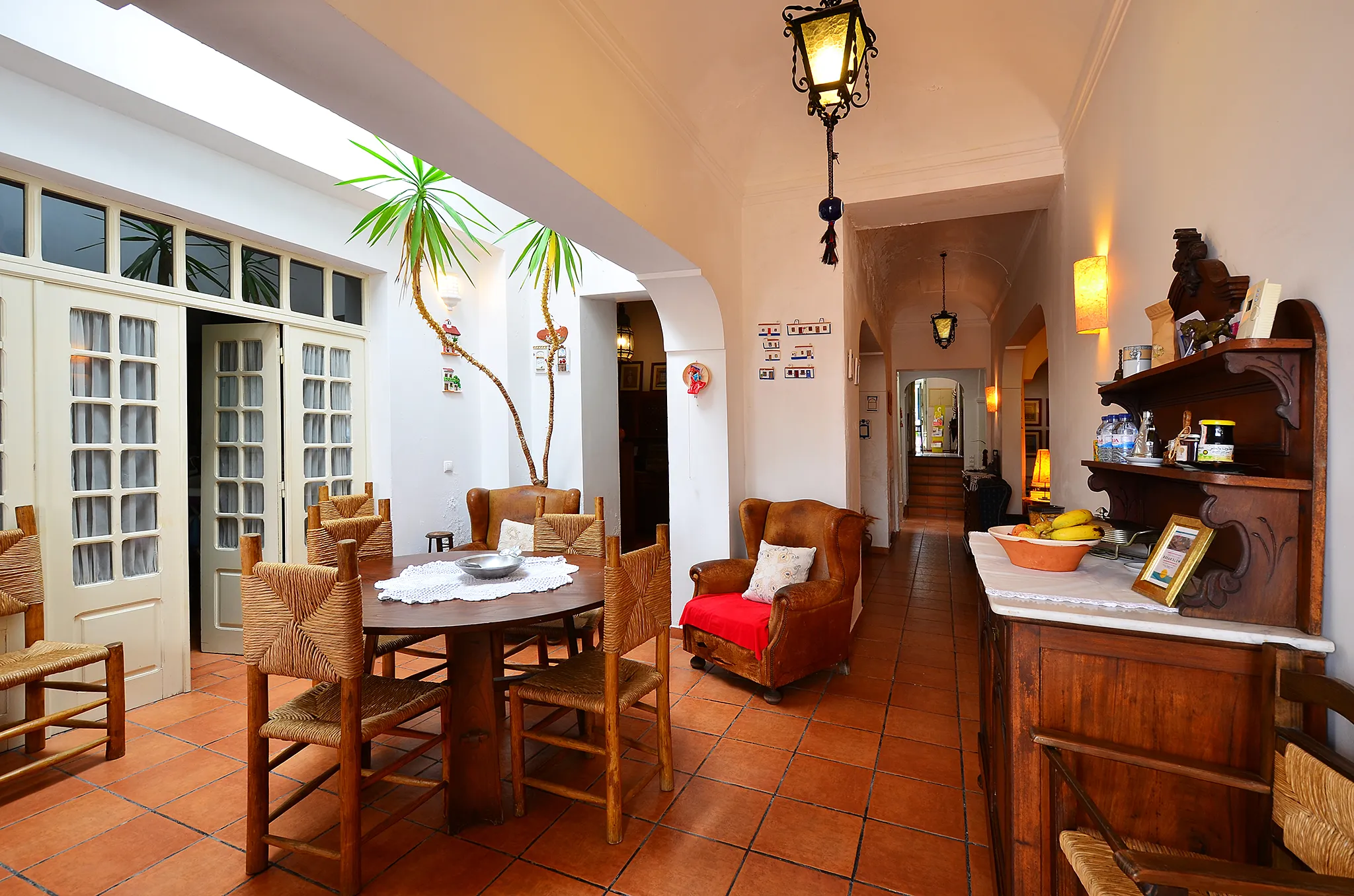 Casa de Serpa courtyard